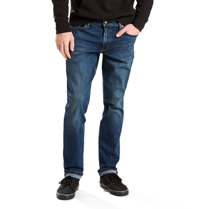 Men's Levi's&reg; 511&trade; Slim Fit Stretch Jeans, Size: 32x29, Dark Blue