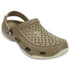 Crocs Swiftwater Deck Men's Clogs, Size: 7, Med Beige