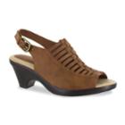 Easy Street Katerina Women's Slingback Mules, Size: 11 Wide, Dark Brown