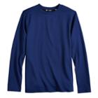 Boys 8-20 Tek Gear Performance Thermal Top, Size: S(8), Dark Blue