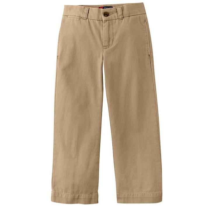 Toddler Chaps Chino School Uniform Pants, Boy's, Size: 2t, Beig/green (beig/khaki)