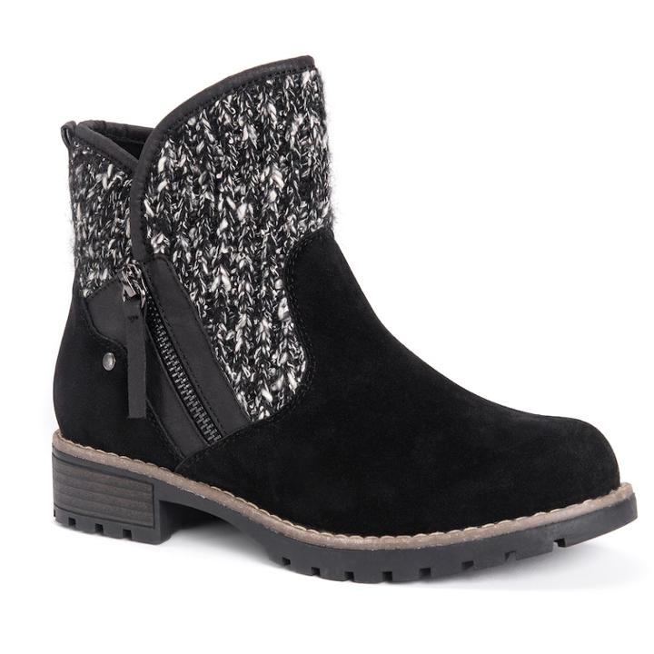 Muk Luks Gerri Women's Winter Boots, Size: 6, Black