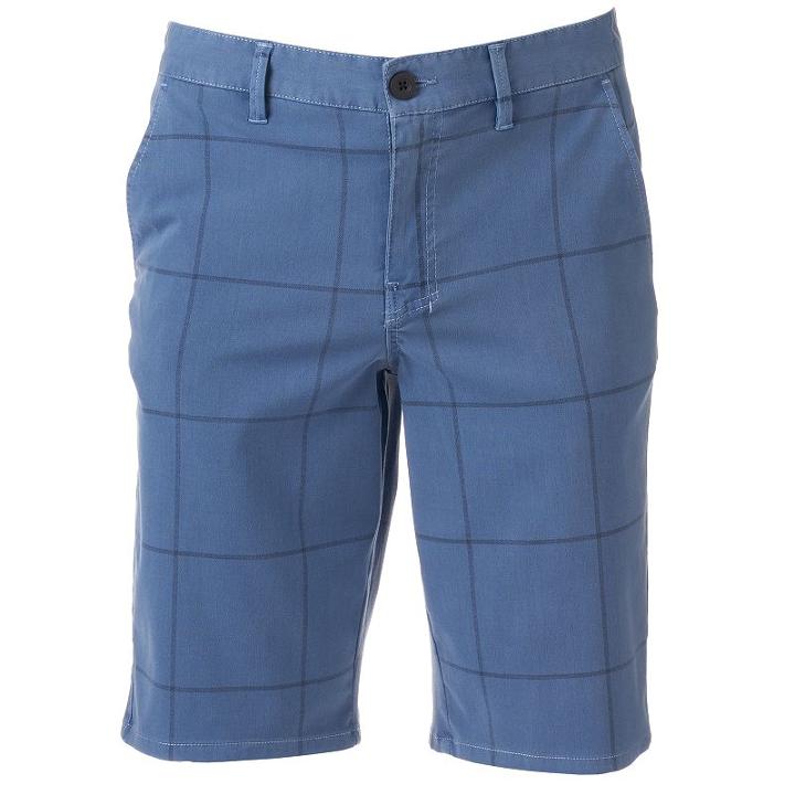 Men's Urban Pipeline&reg; Ultimate Flex Flat-front Shorts, Size: 40, Blue Other