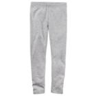 Girls 4-8 Carter's Solid Leggings, Girl's, Size: 4, Light Grey