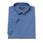 Men's Apt. 9&reg; Slim-fit Stretch Button-down Collar Dress Shirt, Size: L 16.5-17, Blue