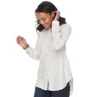 Women's Sonoma Goods For Life&trade; Pocket Blouse, Size: Xxl, Natural