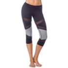 Women's Pl Movement By Pink Lotus Active Color Block Yoga Capri Leggings, Size: Xl, Black