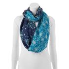 Keds Reversible Floral Infinity Scarf, Women's, Multicolor