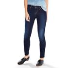 Women's Levi's 811 Curvy Fit Skinny Jeans, Size: 28x32, Dark Blue