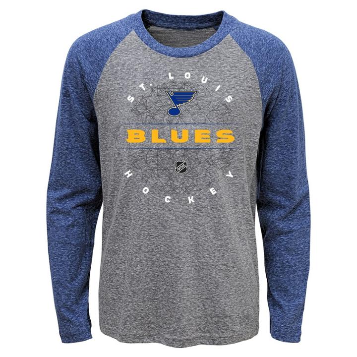 Boys 4-18 St. Louis Blues Promo Tee, Size: 4-5, Grey