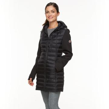 Women's Hfx Hooded Puffer Down Jacket, Size: Xl, Black