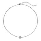 Simulated Crystal Fireball Necklace, Women's, Natural