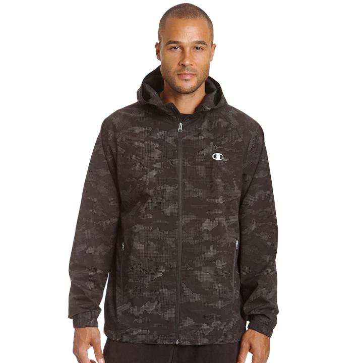 Big & Tall Champion Hooded Rain Jacket, Men's, Size: 4xb, Multicolor
