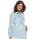 Maternity A:glow Essential Shirt, Women's, Size: Xxl-mat, Blue