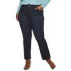 Plus Size Lee Total Freedom Bootcut Jeans, Women's, Size: 25 - Regular, Dark Blue