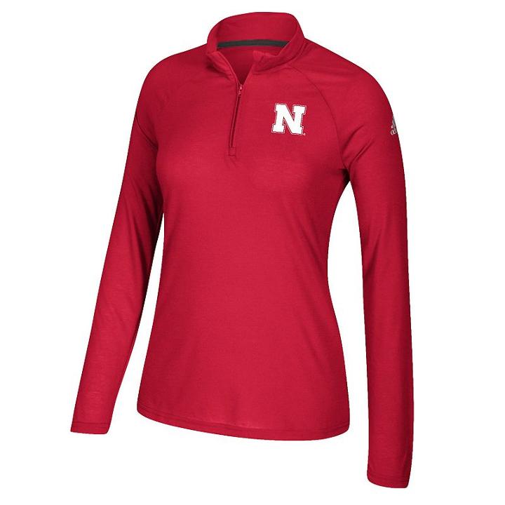 Women's Adidas Nebraska Cornhuskers Ultimate Pullover, Size: Xxl, Red