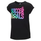 Girls 7-16 Adidas Graphic Tee, Size: Small, Black