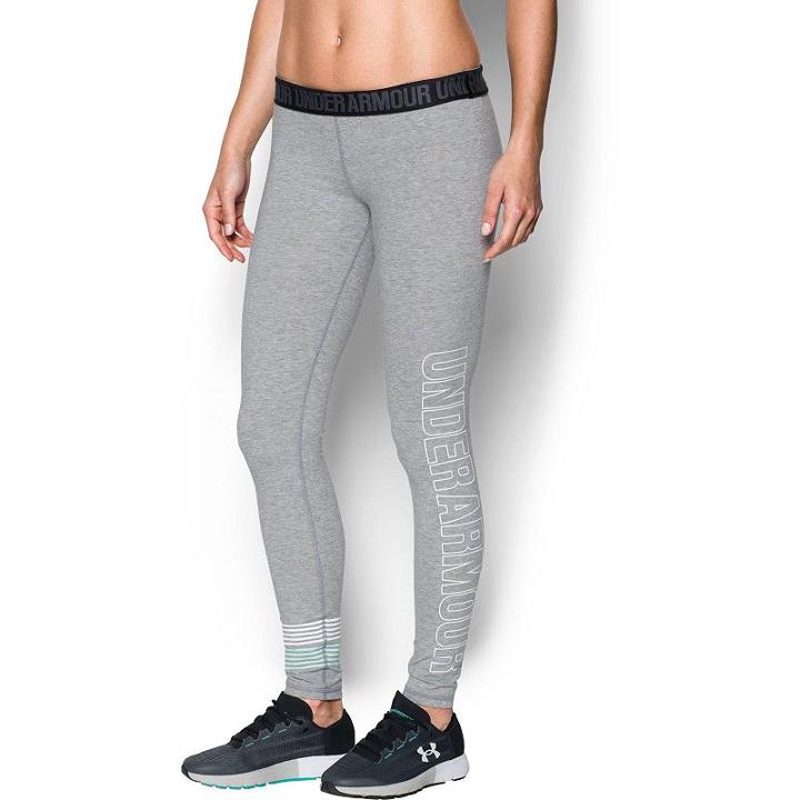 Women's Under Armour Favorite Wordmark Graphic Leggings, Size: Xl, Dark Grey