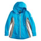 Girls 4-6x Zero Xposure Adriana Softshell Lightweight Jacket, Size: 16, Brt Blue