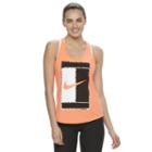 Women's Nike Court Dry Tennis Tank Top, Size: Xs, Orange Oth