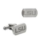 Fiora Stainless Steel Lsu Tigers Cuff Links, Men's, Grey
