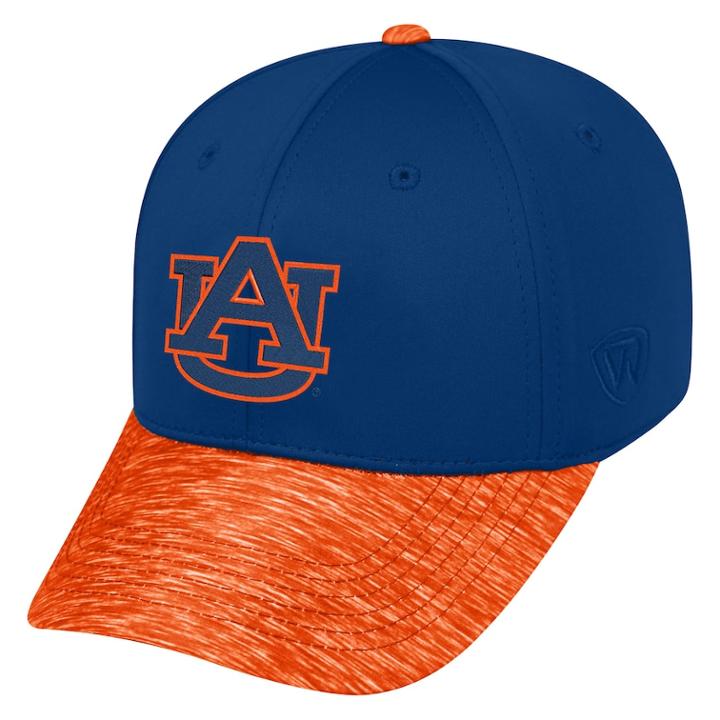 Adult Top Of The World Auburn Tigers Lightspeed One-fit Cap, Men's, Blue (navy)