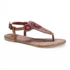 Muk Luks Margo Women's Sandals, Girl's, Size: 9, Brown