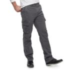 Men's Sonoma Goods For Life&trade; Regular-fit Flexwear Stretch Cargo Pants, Size: 36x30, Grey