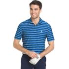 Men's Izod Swingflex Classic-fit Striped Performance Golf Polo, Size: Xxl, Blue Other