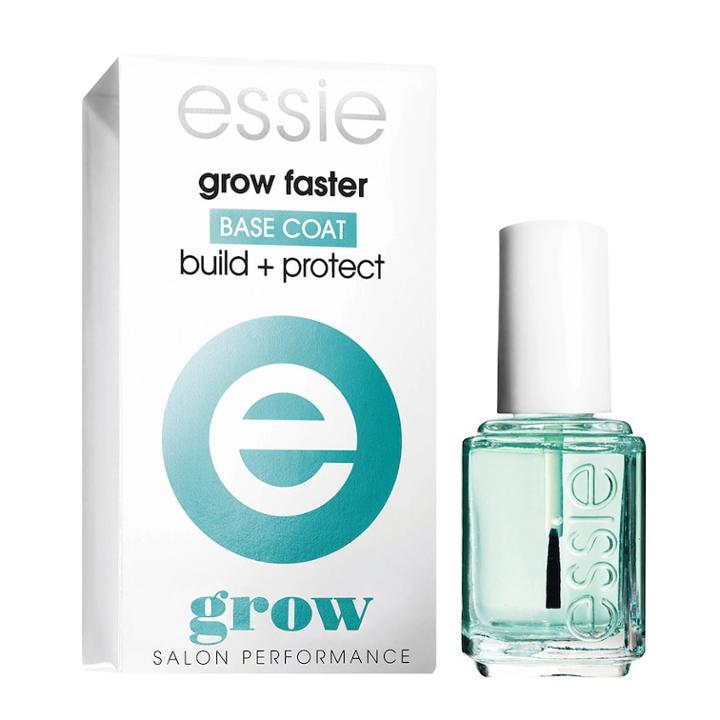 Essie Grow Faster Base Coat Polish, Multicolor