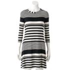 Women's Tiana B Striped Shift Dress, Size: 10, Ovrfl Oth