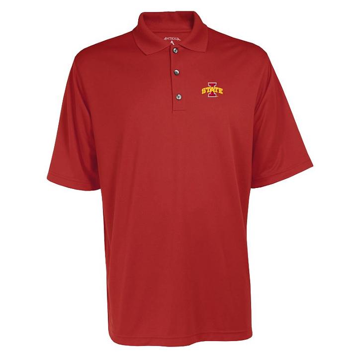 Men's Iowa State Cyclones Exceed Desert Dry Xtra-lite Performance Polo, Size: Xl, Red