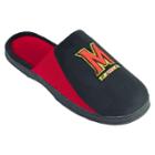 Men's Maryland Terrapins Scuff Slippers, Size: Xl, Black
