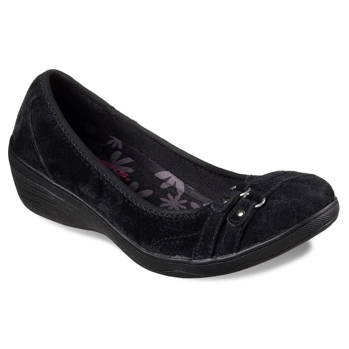 Skechers Kiss Happy Moment Women's Shoes, Size: 9.5, Grey (charcoal)