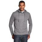 Men's Van Heusen Slim-fit Never Tuck Fleece Henley Hoodie, Size: Xxl, Grey