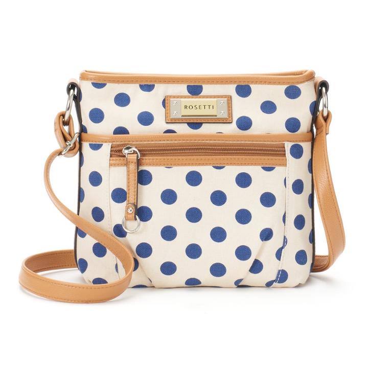 Rosetti Carlotta Polka Dot Crossbody Bag, Women's, Beige