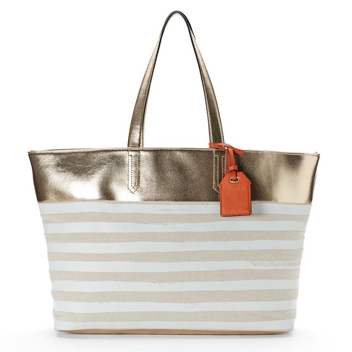 Reed Market Tote With Scarf, Women's, Natural