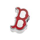 Logoart Sterling Silver Boston Red Sox Bead, Women's, Multicolor