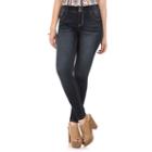 Juniors' Wallflower Luscious Curvy Push Up Skinny Jeans, Girl's, Size: 5, Yellow Oth