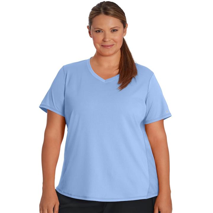 Plus Size Champion Vapor Select Tee, Women's, Size: 1xl, Ocean Front
