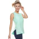 Women's Tek Gear&reg; Step Hem Tank, Size: Small, Lt Green