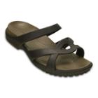Crocs Meleen Women's Slide Sandals, Size: 11, Lt Brown