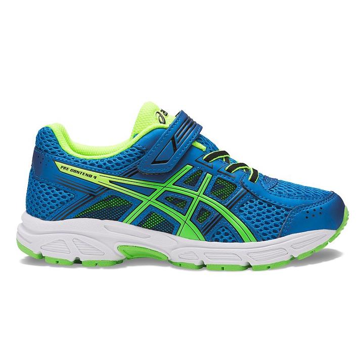 Asics Gel-contend 4 Preschool Boys' Running Shoes, Size: 13, Brt Blue