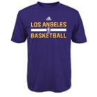 Boys 8-20 Adidas Los Angeles Lakers Climalite Practice Tee, Boy's, Size: Medium, Purple