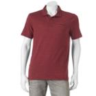 Big & Tall Rock & Republic Striped Polo, Men's, Size: 3xl Tall, Dark Red