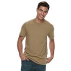 Men's Urban Pipeline&reg; Ultimate Heather Tee, Size: Medium, Beig/green (beig/khaki)