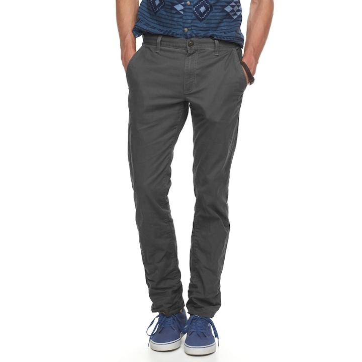 Men's Urban Pipeline Slim Straight Chino, Size: 30x32, Grey