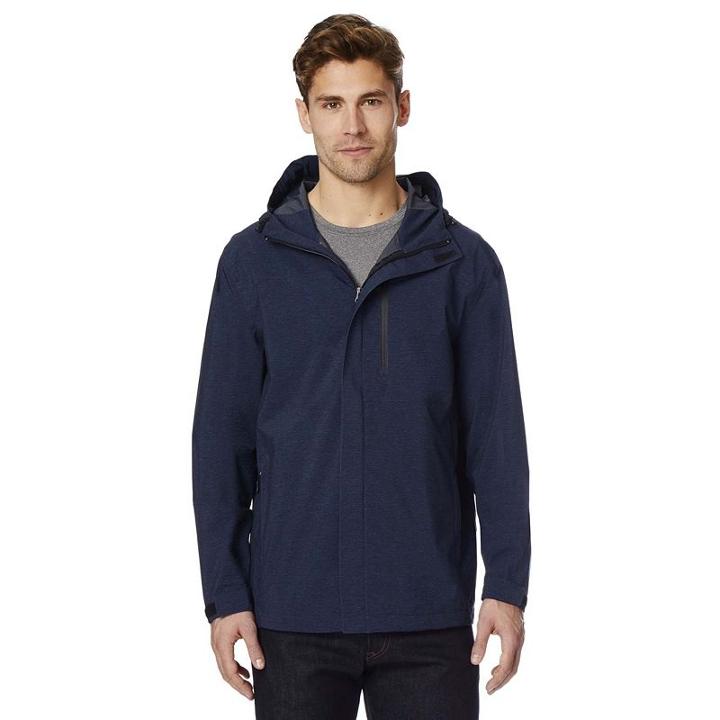 Men's Coolkeep Packable Performance Rain Jacket, Size: Xl, Dark Blue