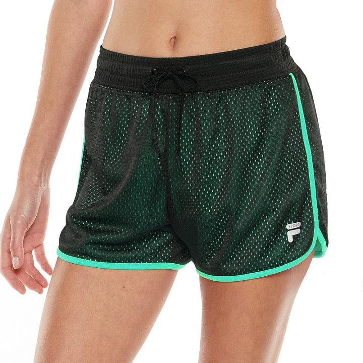 Women's Fila Sport&reg; Academy Mesh Performance Shorts, Size: Small, Brt Green