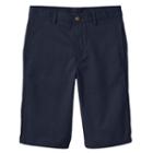 Boys 8-20 Husky Chaps Flat-front Twill Shorts, Boy's, Size: 16 Husky, Blue (navy)